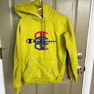 ChampionxStussy Sweatsuit, Lime green, medium